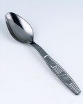 plated stainless steel spoon